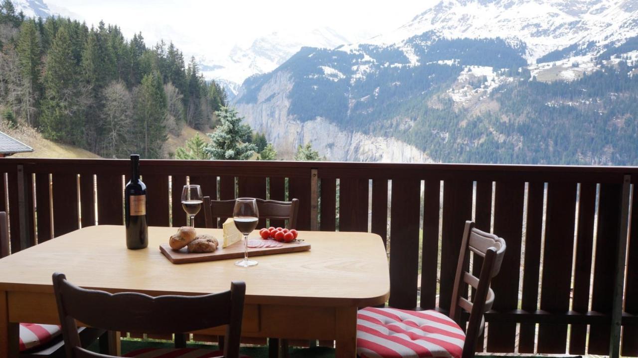 Chalet Eigersunne 2 Wengen Luaran gambar