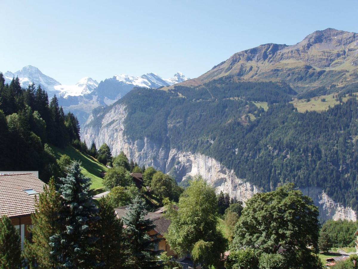 Chalet Eigersunne 2 Wengen Luaran gambar