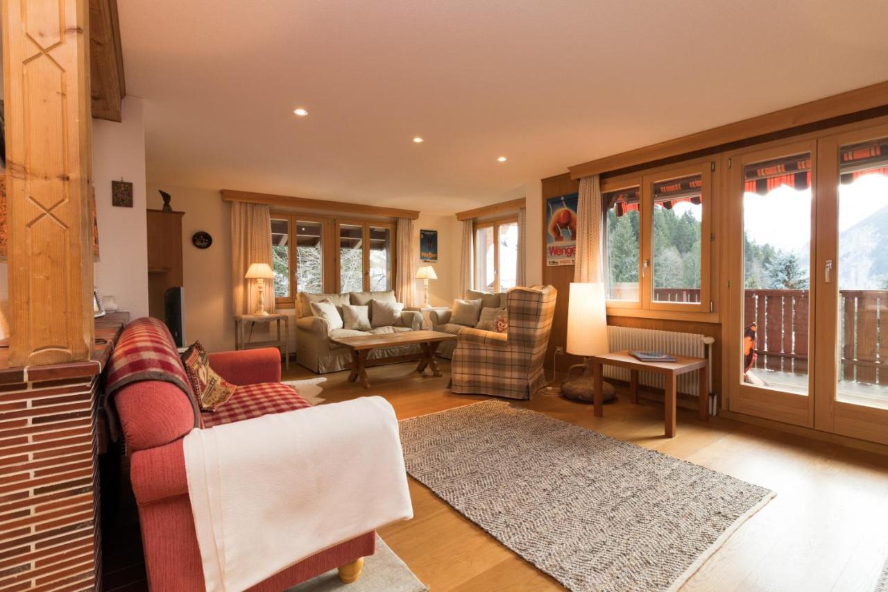 Chalet Eigersunne 2 Wengen Luaran gambar